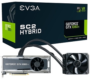 EVGA GeForce GTX 1080 Ti SC2 HYBRID GAMING （11G-P4-6598-KR）