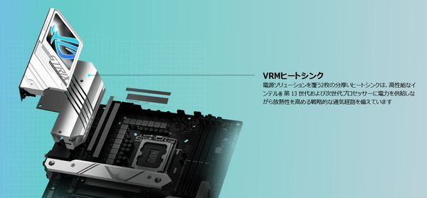 ASUS ROG STRIX Z790-A GAMING WIFI II_Cooler
