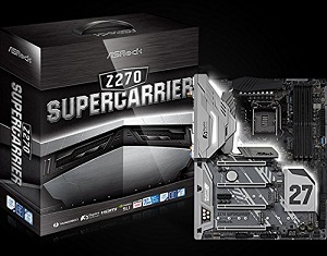 ASRock Intel Z270チップセット搭載 ATXマザーボード Z270 SuperCarrier