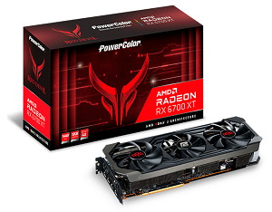 PowerColor Red Devil AMD Radeon RX 6700XT 12GB GDDR6