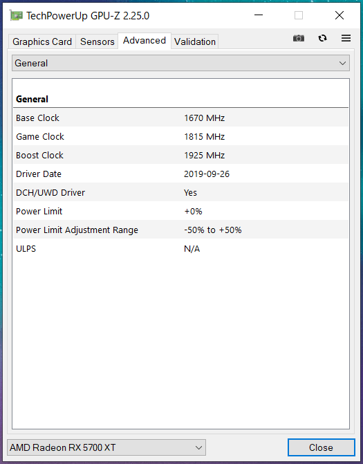 SAPPHIRE NITRO+ Radeon RX 5700 XT_quiet_GPU-Z (2)