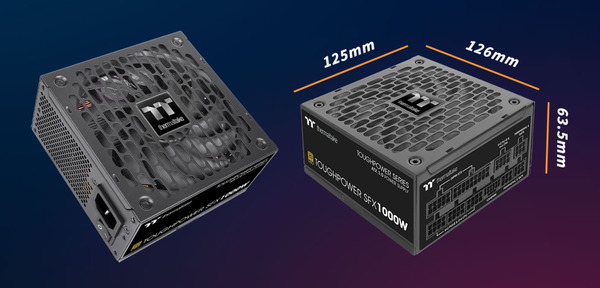 Thermaltake Toughpower SFX 1000W Gold_dimension