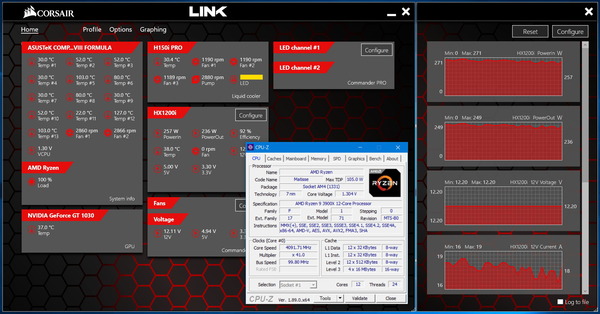 ASUS ROG CROSSHAIR VIII FORMULA_OC Test_power
