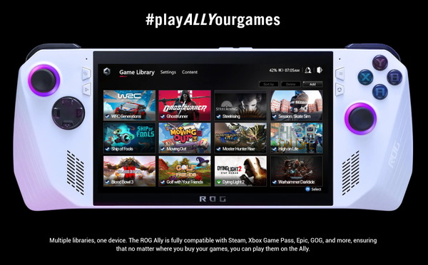 ASUS ROG Ally_game