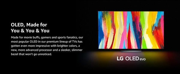 LG OLED C2_top