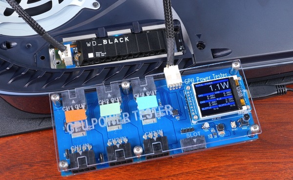 PS5 SSD Power