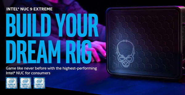 Intel NUC 9 Extreme Kit NUC9i9QNX_top