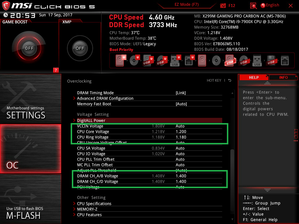 MSI X299M GAMING PRO CARBON AC_BIOS_OC test (3)