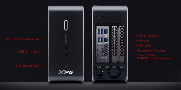 XPG GAIA Mini PC_IO