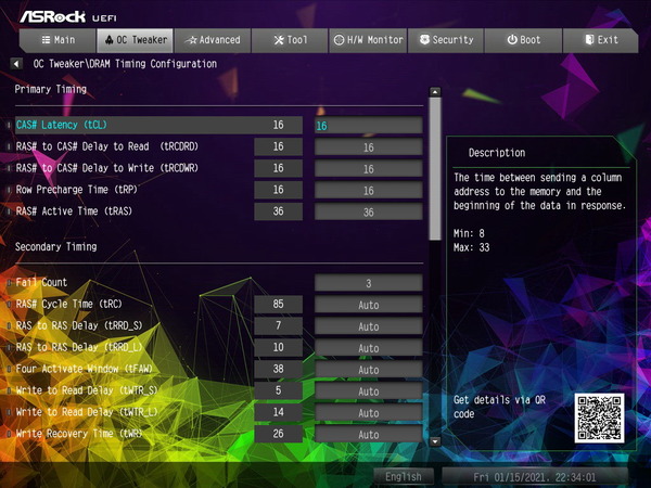 ASRock X570 Taichi Razer Edition_OC Test_BIOS (3)