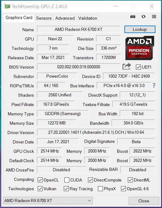 PowerColor Red Devil Radeon RX 6700 XT_OC_GPU-Z (1)