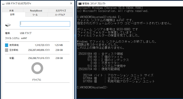 Samsung SDXCカード EVO Plus (2021) 256GB_Format