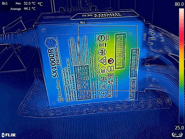 SilverStone SX1000R Platinum_FLIR_700W (2)