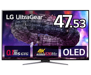 LG 48GQ900-B (4K/120Hz/有機EL/VRR/HDMI2.1)