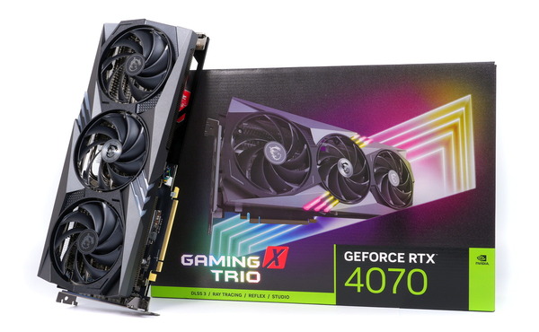 MSI GeForce RTX 4070 GAMING X TRIO 12G