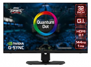 MSI Optix MPG321UR-QD (4K/144Hz/IPS/HDMI2.1)