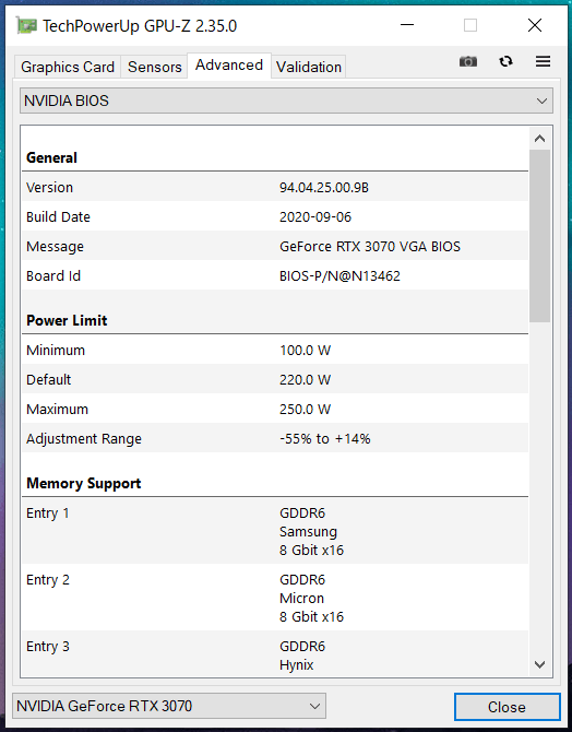 Palit GeForce RTX 3070 GamingPro_GPU-Z (3)