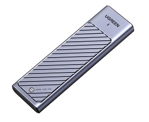 UGREEN M.2 SSD外付けケース USB 3.2 Gen2 10Gbps 保護ラバー付き