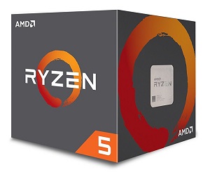 AMD CPU Ryzen5 1400 4コア8スレッド 3.4GHz (YD1600BBAEBOX)