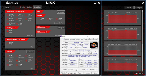 AMD Ryzen 5 3500X_power_cl