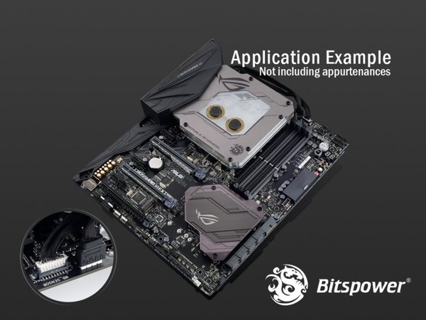 Bitspower ASUS ROG Crosshair VI Extreme Nickel (2)