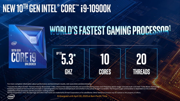 Intel 10th-Gen Comet Lake-S_Core i9 10900K