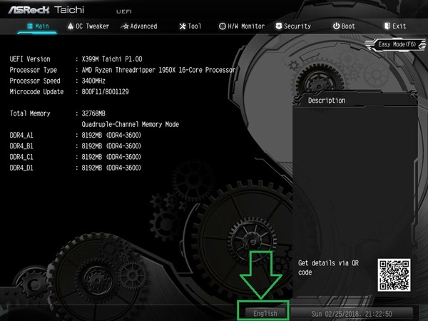 ASRock X399M Taichi_BIOS_1