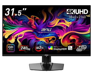 MSI MPG 321URX QD-OLED (4K/240Hz/有機EL)