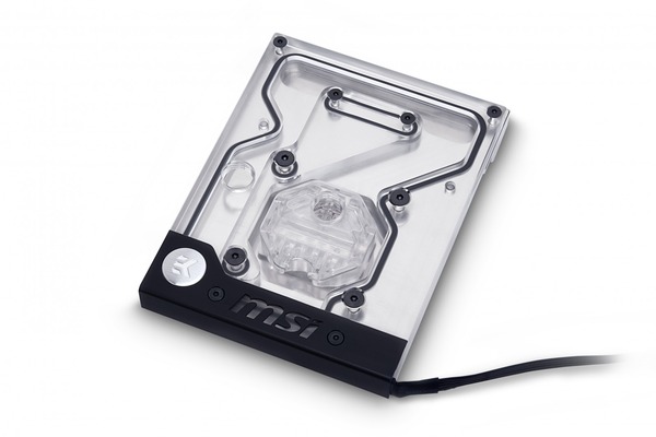 EK-FB MSI X299 GAMING PRO CARBON RGB Monoblock - Nickel (1)