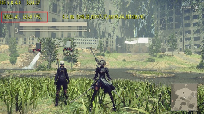 NieR: Automata PC版がMODで60FPSオーバーに対応！！