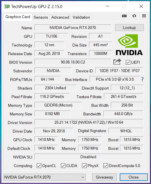 Palit GeForce RTX 2070 GameRock Premium_GPU-Z (1)