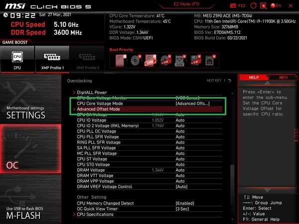MSI MEG Z590 ACE_BIOS_OC_29