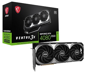 MSI GeForce RTX 4080 SUPER 16G VENTUS 3X OC