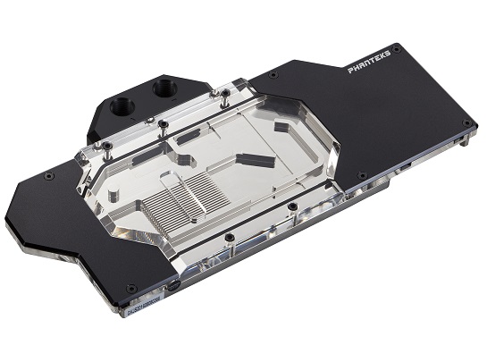 Phanteks GTX 1070/1080用水冷ブロック「Glacier」（PH-GB1080FE_CBKLD_01）