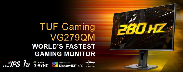 ASUS TUF Gaming VG279QM_top