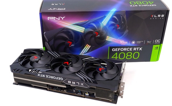 PNY GeForce RTX 4080 16GB XLR8 Gaming VERTO EPIC-X RGB OC 3FAN