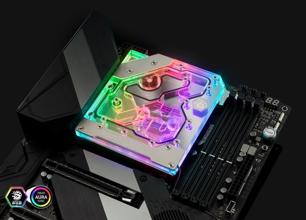 Bitspower Mono Block for ASUS ROG Crosshair VIII Hero (1)