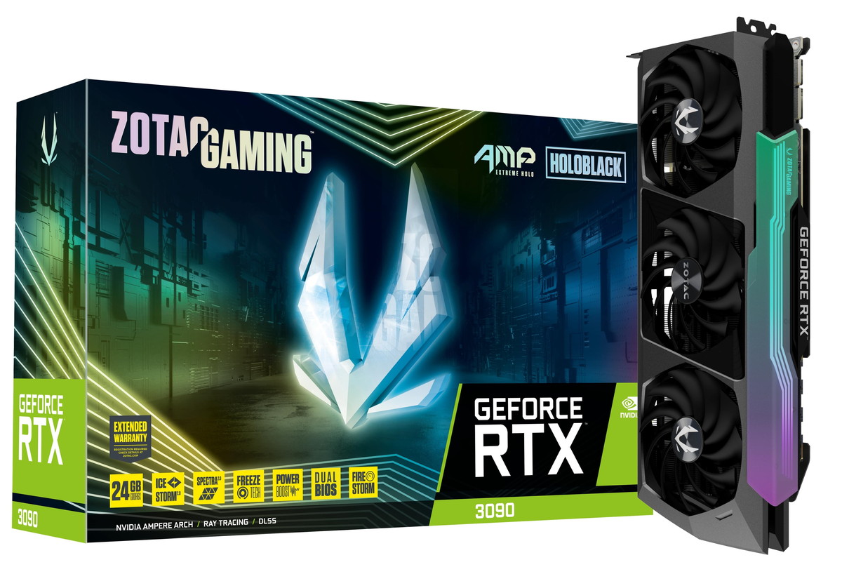 ZOTAC GAMING GeForce RTX 3090 AMP Extreme Holo (1)