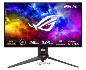 ASUS ROG Swift OLED PG27AQDM (WQHD/240Hz/有機EL)