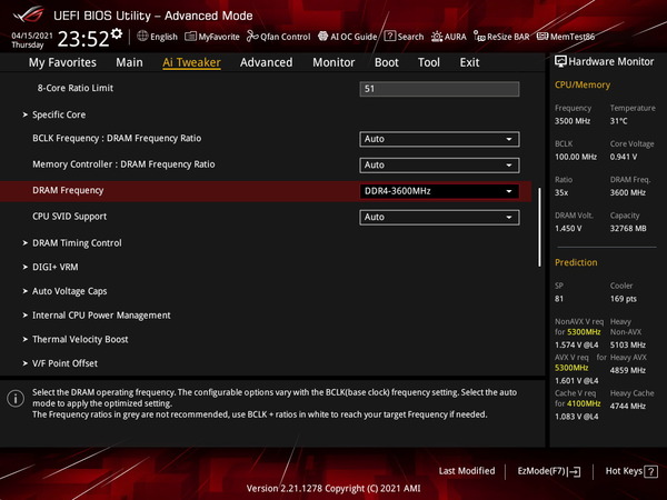 ASUS ROG STRIX Z590-I GAMING WIFI_OC Test_BIOS (2)